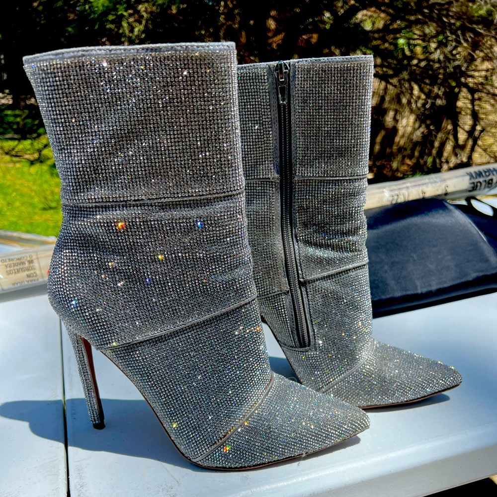 Steve Madden Winona Rhinestone Boots